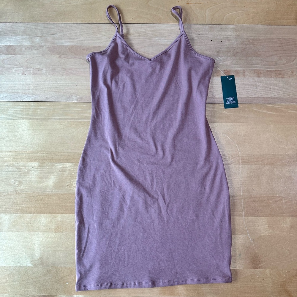 Wild Fable Tan/Beige/Carmel Mini Dress Size Medium - Picture 3 of 9